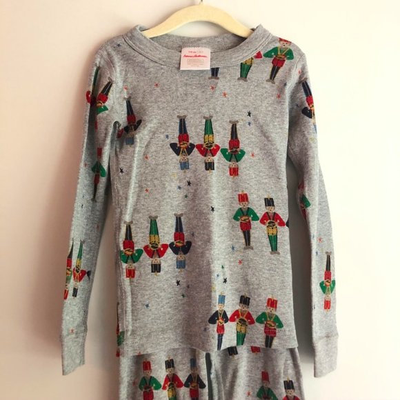❌sold❌Hanna Andersson Drummer Long John Pajamas - Picture 5 of 6
